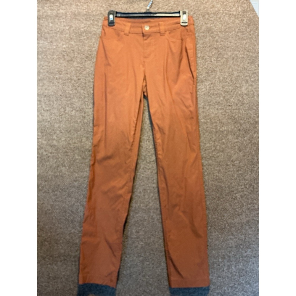 Eddie Bauer High Rise Guide Pro Pants Copper 2 NEW NO TAGS Straight 0226